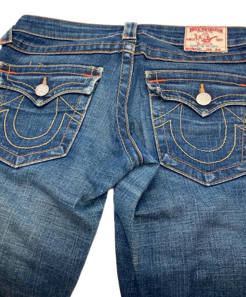 TRUE RELIGION（トゥルー レリジョン）TRUE RELIGION (トゥルー レリジョン) ブーツカットフレアデニムパンツ インディゴ サイズ:27の古着・服飾アイテム