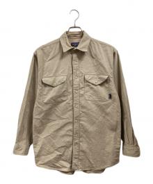Patagonia（パタゴニア）の古着「オーガニックコットンシャツ」｜ベージュ