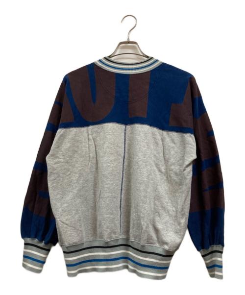 Vivienne Westwood RED LABEL（ヴィヴィアンウエストウッドレッドレーベル）Vivienne Westwood RED LABEL (ヴィヴィアンウエストウッドレッドレーベル) スウェット グレー×ブルー サイズ:00の古着・服飾アイテム