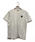 PLAY COMME des GARCONSプレイコムデギャルソン）の古着「Tシャツ」｜ホワイト
