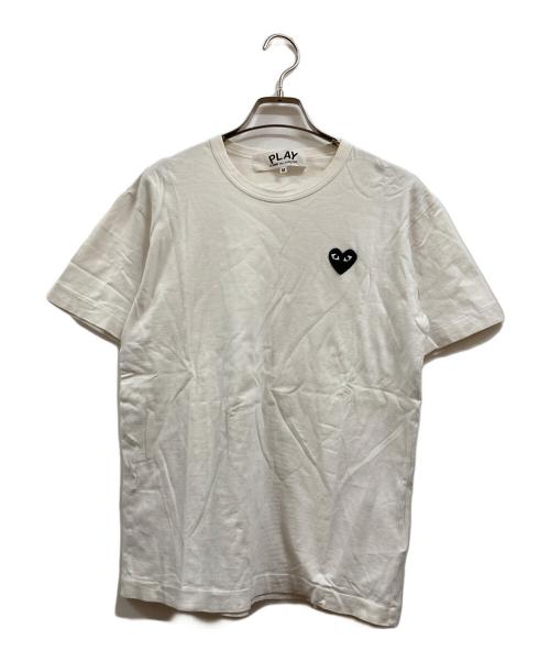 PLAY COMME des GARCONS（プレイコムデギャルソン）PLAY COMME des GARCONS (プレイコムデギャルソン) Tシャツ ホワイト サイズ:Ｍの古着・服飾アイテム