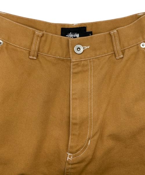 stussy（ステューシー）stussy (ステューシー) ワークパンツ ベージュ サイズ:Sの古着・服飾アイテム