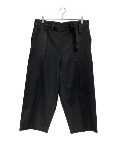 me ISSEY MIYAKE（ミーイッセイ ミヤケ）me ISSEY MIYAKE (ミーイッセイ ミヤケ) ワイドパンツ ブラック サイズ:FREEの古着・服飾アイテム