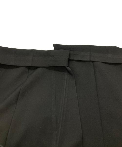 me ISSEY MIYAKE（ミーイッセイ ミヤケ）me ISSEY MIYAKE (ミーイッセイ ミヤケ) ワイドパンツ ブラック サイズ:FREEの古着・服飾アイテム