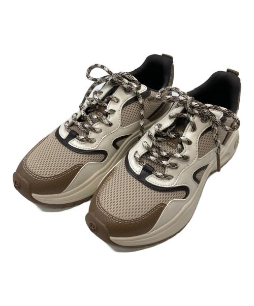 MICHAEL KORS（マイケル・コース）MICHAEL KORS (マイケル・コース) スニーカー ブラウン サイズ:22.5の古着・服飾アイテム