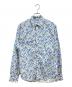 Frank&Eileen（フランクアンドアイリーン）の古着「花柄シャツ」｜ホワイト×ブルー