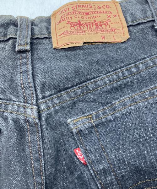 LEVI'S（リーバイス）LEVI'S (リーバイス) 505先染めブラックデニム ブラック サイズ: 34/34の古着・服飾アイテム