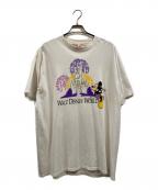 DISNEYディズニー）の古着「プリントTシャツ」｜ホワイト