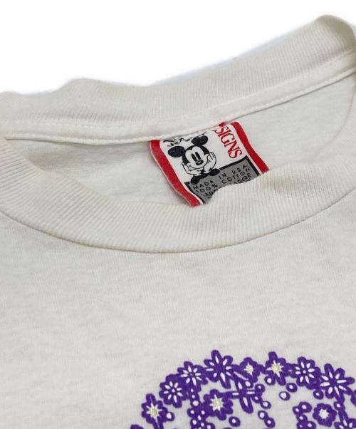 DISNEY（ディズニー）Disney (ディズニー) プリントTシャツ ホワイト サイズ:表記なしの古着・服飾アイテム