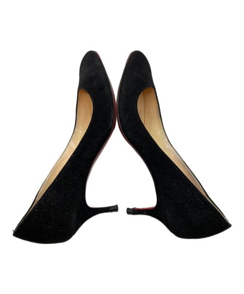 Christian Louboutin（クリスチャン・ルブタン）Christian Louboutin (クリスチャン・ルブタン) CORNEILLEポインテッドトゥパンプス ブラック サイズ:36 1/2の古着・服飾アイテム