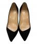 中古・古着 Christian Louboutin (クリスチャン・ルブタン) CORNEILLEポインテッドトゥパンプス ブラック サイズ:36 1/2：15000円