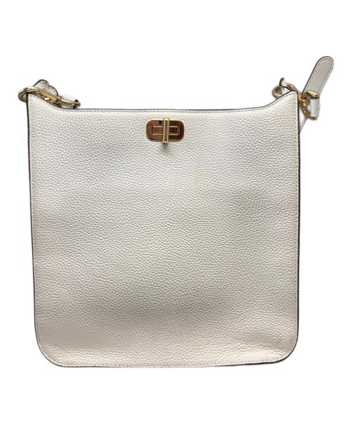 MICHAEL KORS（マイケル・コース）MICHAEL KORS (マイケル・コース) SULLIVAN クロスボディショルダーバッグ ホワイトの古着・服飾アイテム