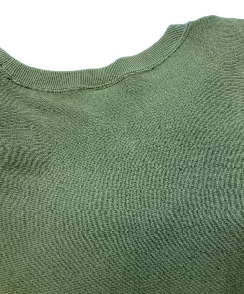 Champion REVERSE WEAVE（チャンピオン リバース ウィーブ）Champion REVERSE WEAVE (チャンピオン リバース ウィーブ) 復刻リバースウィーブスウェット グリーン サイズ:Lの古着・服飾アイテム