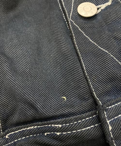 bum equipment（バムエクイメント）bum equipment (バムエクイメント) デニムジャケット ネイビー サイズ:Lの古着・服飾アイテム