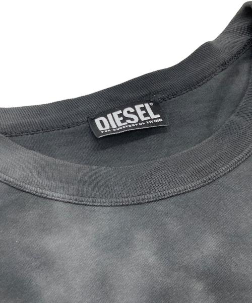 DIESEL（ディーゼル）DIESEL (ディーゼル) T-WASH-OUT Tシャツ ブラック サイズ:Lの古着・服飾アイテム