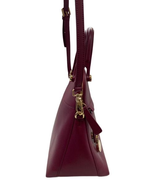 FURLA（フルラ）FURLA (フルラ) 2WAYバッグ パープルの古着・服飾アイテム