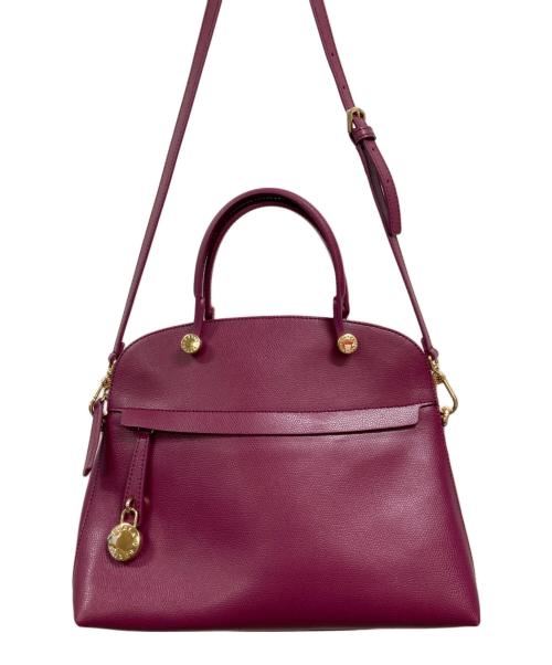 FURLA（フルラ）FURLA (フルラ) 2WAYバッグ パープルの古着・服飾アイテム