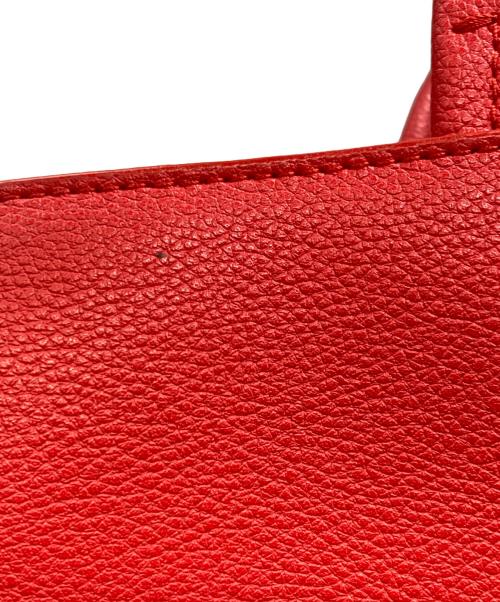 EMPORIO ARMANI（エンポリオ アルマーニ）EMPORIO ARMANI (エンポリオ アルマーニ) 2wayトートバッグ レッドの古着・服飾アイテム