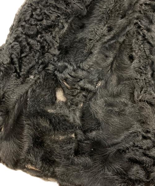 LOEWE（ロエベ）LOEWE (ロエベ) ミンクファーハンドバッグ ブラックの古着・服飾アイテム