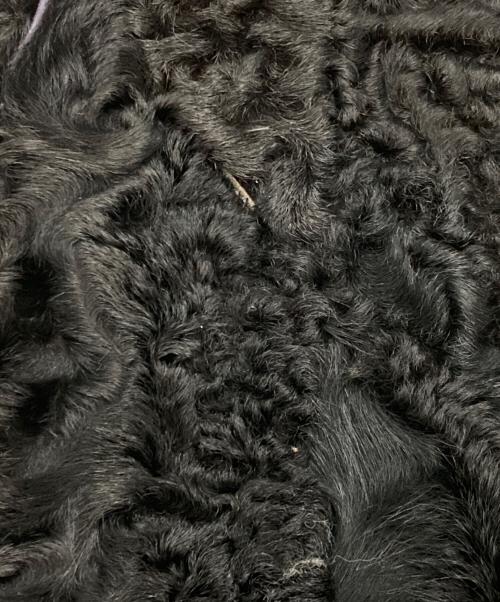 LOEWE（ロエベ）LOEWE (ロエベ) ミンクファーハンドバッグ ブラックの古着・服飾アイテム