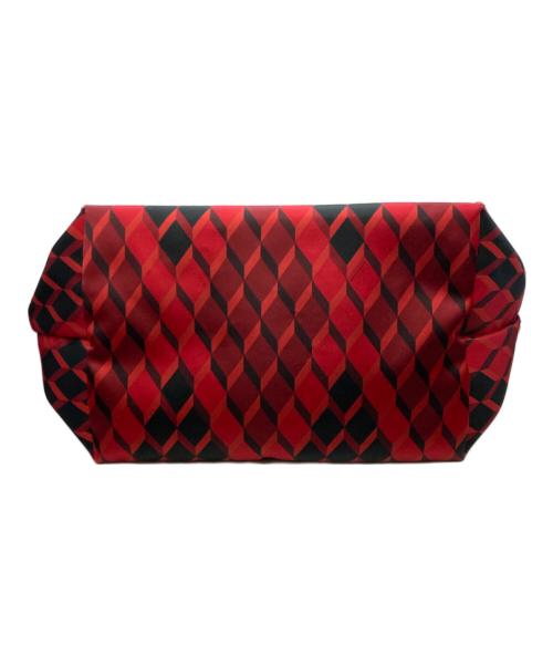 LONGCHAMP（ロンシャン）LONGCHAMP (ロンシャン) ハンドバッグ レッド×ブラックの古着・服飾アイテム