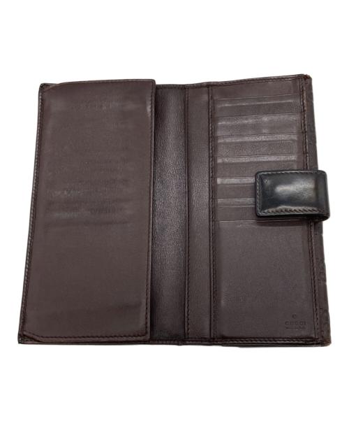 GUCCI（グッチ）GUCCI (グッチ) GG型押し長財布の古着・服飾アイテム