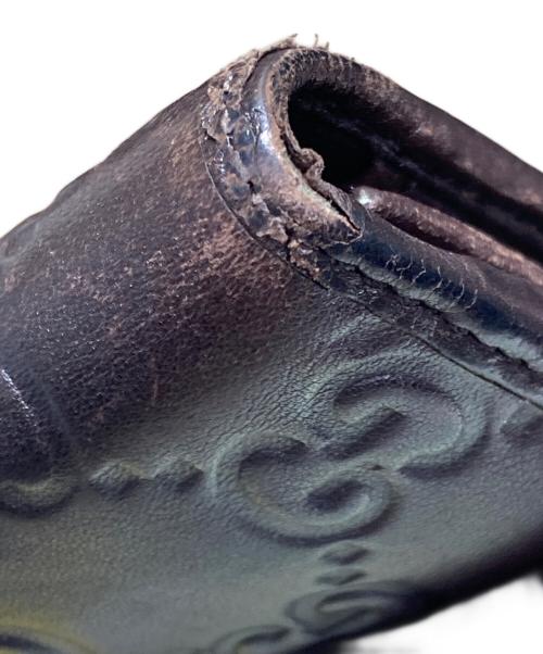 GUCCI（グッチ）GUCCI (グッチ) GG型押し長財布の古着・服飾アイテム