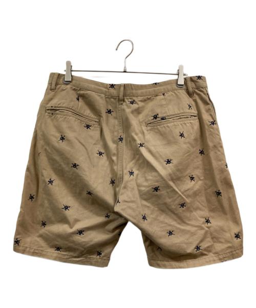 stussy（ステューシー）stussy (ステューシー) ハーフパンツ ベージュ サイズ:36の古着・服飾アイテム