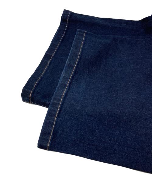 BLUE LABEL CRESTBRIDGE（ブルーレーベルクレストブリッジ）BLUE LABEL CRESTBRIDGE (ブルーレーベルクレストブリッジ) ワイドデニムパンツ インディゴ サイズ:36の古着・服飾アイテム