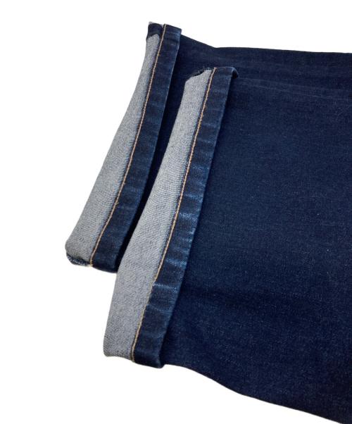 BLUE LABEL CRESTBRIDGE（ブルーレーベルクレストブリッジ）BLUE LABEL CRESTBRIDGE (ブルーレーベルクレストブリッジ) ワイドデニムパンツ インディゴ サイズ:36の古着・服飾アイテム