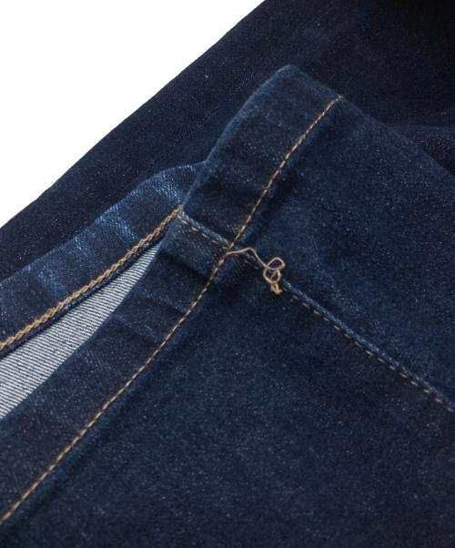 BLUE LABEL CRESTBRIDGE（ブルーレーベルクレストブリッジ）BLUE LABEL CRESTBRIDGE (ブルーレーベルクレストブリッジ) ワイドデニムパンツ インディゴ サイズ:36の古着・服飾アイテム