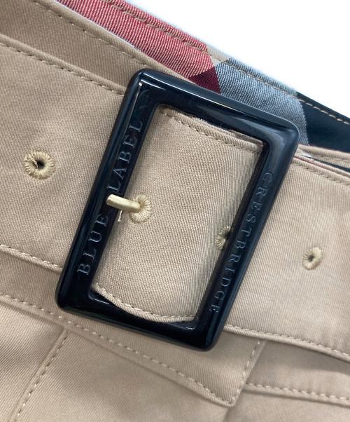 BLUE LABEL CRESTBRIDGE（ブルーレーベルクレストブリッジ）BLUE LABEL CRESTBRIDGE (ブルーレーベルクレストブリッジ) ロングスカート ベージュ サイズ:Ｍの古着・服飾アイテム