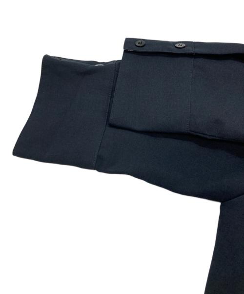 BLUE LABEL CRESTBRIDGE（ブルーレーベルクレストブリッジ）BLUE LABEL CRESTBRIDGE (ブルーレーベルクレストブリッジ) ブラウスワンピース ネイビー サイズ:38の古着・服飾アイテム