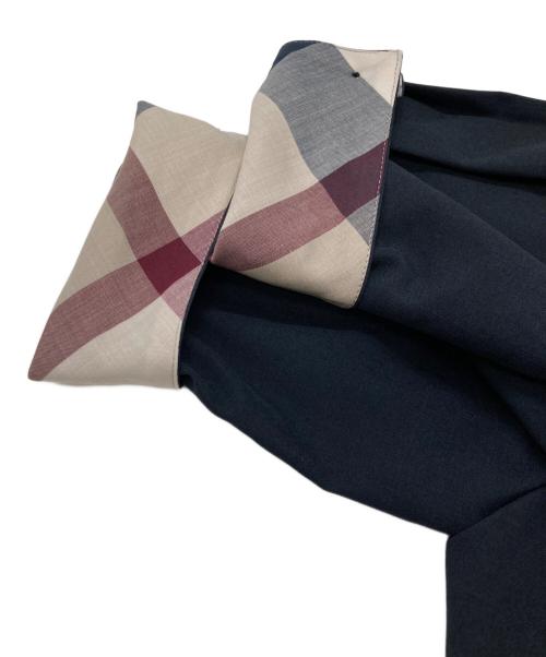 BLUE LABEL CRESTBRIDGE（ブルーレーベルクレストブリッジ）BLUE LABEL CRESTBRIDGE (ブルーレーベルクレストブリッジ) ブラウスワンピース ネイビー サイズ:38の古着・服飾アイテム