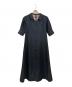 BLUE LABEL CRESTBRIDGE（ブルーレーベルクレストブリッジ）の古着「ブラウスワンピース」｜ネイビー