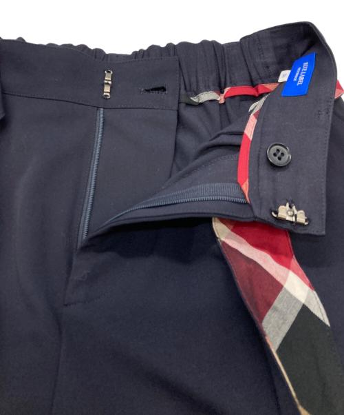 BLUE LABEL CRESTBRIDGE（ブルーレーベルクレストブリッジ）BLUE LABEL CRESTBRIDGE (ブルーレーベルクレストブリッジ) ワイドパンツ ネイビー サイズ:36の古着・服飾アイテム