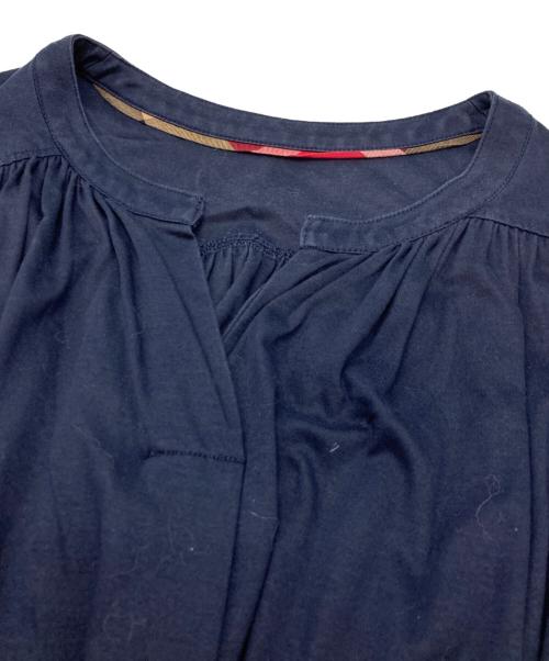 BLUE LABEL CRESTBRIDGE（ブルーレーベルクレストブリッジ）BLUE LABEL CRESTBRIDGE (ブルーレーベルクレストブリッジ) チュニックワンピース ネイビー サイズ:Mの古着・服飾アイテム