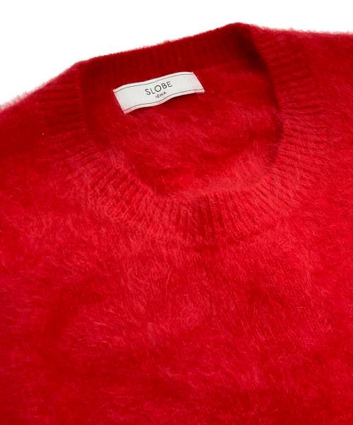 SLOBE IENA（スローブ イエナ）SLOBE IENA (スローブ イエナ) シャギーニット レッド サイズ:FREEの古着・服飾アイテム