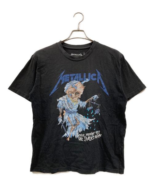 METALLICA（メタリカ）METALLICA (メタリカ) バンドTシャツ ブラック サイズ:Mの古着・服飾アイテム