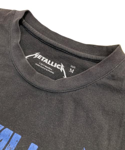 METALLICA（メタリカ）METALLICA (メタリカ) バンドTシャツ ブラック サイズ:Mの古着・服飾アイテム