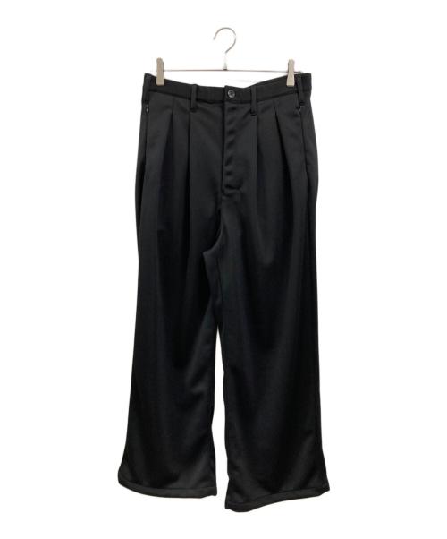 ANCELLM（アンセルム）ANCELLM (アンセルム) TRACK WIDE PANTS ブラック サイズ:1の古着・服飾アイテム