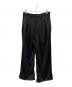 ANCELLM（アンセルム）の古着「TRACK WIDE PANTS」｜ブラック