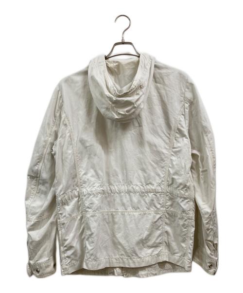 DIESEL（ディーゼル）DIESEL (ディーゼル) フーデッドジャケット ホワイト サイズ:Sの古着・服飾アイテム