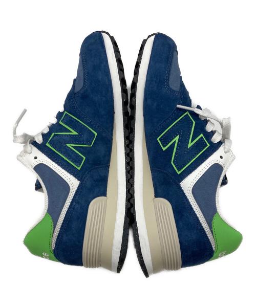 NEW BALANCE（ニューバランス）NEW BALANCE (ニューバランス) ローカットスニーカー ネイビー サイズ:26.5の古着・服飾アイテム