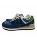 NEW BALANCE (ニューバランス) ローカットスニーカー ネイビー サイズ:26.5：6000円