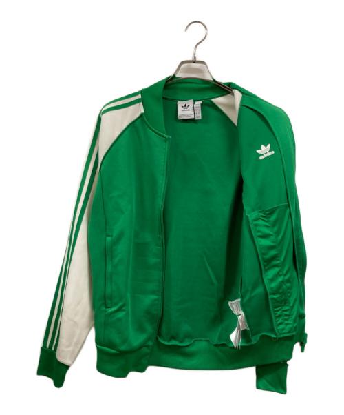 adidas（アディダス）adidas (アディダス) M CL+ SST TT(COLLEGE)トラックジャケット グリーン サイズ:XLの古着・服飾アイテム
