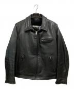 Schottショット）の古着「643ライナー付レザーライダースジャケット」｜ブラック