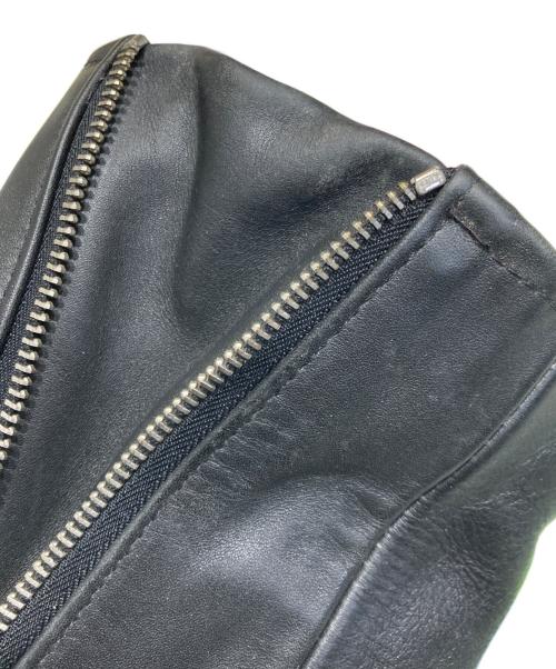 Schott（ショット）Schott (ショット) 643ライナー付レザーライダースジャケット ブラック サイズ:42の古着・服飾アイテム