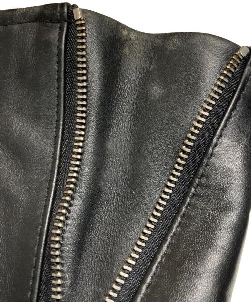 Schott（ショット）Schott (ショット) 643ライナー付レザーライダースジャケット ブラック サイズ:42の古着・服飾アイテム