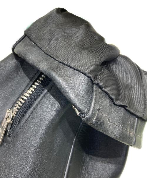 Schott（ショット）Schott (ショット) 643ライナー付レザーライダースジャケット ブラック サイズ:42の古着・服飾アイテム
